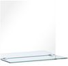vidaXL Wandspiegel mit Regal 50×50 cm Hartglas 249437 Bild 2