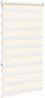 vidaXL Doppelrollo Marmorbeige 85x150 cm Stoffbreite 80,9 cm Polyester 4014648 Bild 4