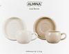 Lissa Bonna Biscuit Kaffeetassen mit Untertellern - 12-teiliges-Set in Beige, 215 ml Bild 5
