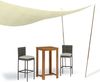 vidaXL Sonnensegel Stangen 2 Stk. 200 cm Verzinkter Stahl 315221 Bild 4