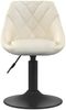 vidaXL Esszimmerstühle 2 Stk. Drehbar Creme Samt [335326] Bild 4