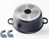 8 tlg Kochtopf Set Topf Induktion Anti Haft 20-24-28-32cm Schwarz Bild 4