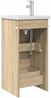 vidaXL Badezimmerschrank mit Waschbecken Sonoma-Eiche 890698 Bild 5