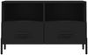 vidaXL TV-Schrank Schwarz 80x36x50 cm Holzwerkstoff 828981 Bild 5
