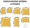 MOON Kissenbezug / Seitenschläferkissenbezug, 2er Pack, 100% Baumwolle, Linon, Gelb, 40x40 Bild 2