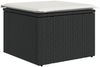 vidaXL 11-tlg. Garten-Sofagarnitur mit Kissen Braun Poly Rattan 3228913 Bild 5