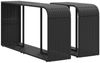 vidaXL 11-tlg. Garten-Sofagarnitur mit Kissen Braun Poly Rattan 3228913 Bild 4