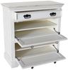 TOLEDO Schuhschrank Mango MDF Antikweiß Bild 4