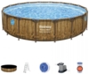 Power Steel Swim Vista Series Rahmenpool 549 X 122 Rund 18 Fuß Bestway 7In1