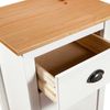 vidaXL Sideboard Hill Weiß 46x35x80 cm Massivholz Kiefer 288914 Bild 5