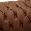 Sofa 3-Sitzer Kath Echtleder (Antikoptik) cognac Bild 5