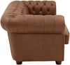 Sofa 3-Sitzer Kath Echtleder (Antikoptik) cognac Bild 3