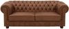 Sofa 3-Sitzer Kath Echtleder (Antikoptik) cognac Bild 2