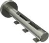 Innenlauf-Gardinenstangen-Set Siteno Elanto 300 cm (geteilt in 3 x 100 cm), 3-läufig, 20 mm Ø Edelstahl-Optik Bild 5