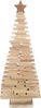 TrendLine Holzbaum mit Stern 30 x 10 x 75 cm Bild 1