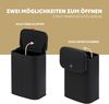 Abfalleimer, Küchen- Badmülleimer 6 Liter Fassungsvermögen, Schwarz Bild 5
