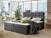 Boxspringbett Felipe, Anthrazit, 160x200 cm Bild 2