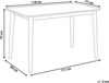 Esstisch Holz grau 118x77 cm MODESTO Bild 2