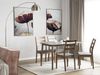Esstisch Holz grau 118x77 cm MODESTO Bild 3