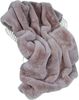 Webpelzdecke Felldecke Kuscheldecke Plaid 140x190 Donna taupe braun 40129 Bild 4