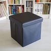 Faltbarer Sitzhocker Kunstleder Bild 2
