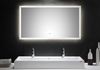 LED Spiegel 120cm mit Touch Bedienung B x H x T ca. : 120 x 65 x 3,2 cm Bild 3