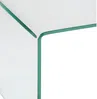 Vente-unique - SUZANA Bedside table Glas Transparent - B 40 cm x H 40 cm x L 50 cm Bild 4