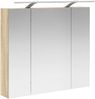 vidaXL Badezimmerspiegelschrank mit Tür Sonoma-Eiche 80 x 14,5 x 70 cm 889113 Bild 5
