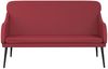 vidaXL Sitzbank Weinrot 110x76x80 cm Kunstleder 351434 Bild 3