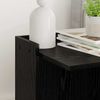 vidaXL Katzenstreu Box Umzäunung Schwarz Eichen-Optik 42 x 42 x 51 cm 886271 Bild 4