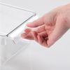 mDesign Kühlschrankbox Organizer Aufbewahrung 4er Set Kunststoff Transparent Bild 4
