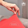 leevitex® Spannbettlaken Spannbettlaken Boxspringbett & Wasserbett Spannbettlaken 150 g/m², Gummizug: rundum, Mako-Baumwolle, ÖkoTex, 180x200 – 200x220 cm + 40 cm Steg Bild 4