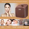 Tragbare Dampfsauna Spa mit Stuhl Fußmassage-Roller und Saugfähiger Matte 9 einstellbare Temperaturstufen Innen-Spa-Kabine Kaffee Bild 3