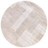 Tapiso Designteppich CRYSTAL, rund, Höhe: 8 mm, Kurzflor Schimmereffekt, pflegeleicht, allergikergeeignet Bild 4