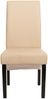 6er-Set Esszimmerstuhl 'M37' Leder, creme, dunkle Füße Bild 4