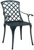 vidaXL Gartenstuhl 4 pcs Grün 61 x 60,5 x 93cm Aluminium 42002707 Bild 4