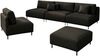 Garten Lounge Set SUN – Outdoor Möbel Set mit Sofa, Sessel und Hocker, UV-beständig und wasserabweisend Bild 2