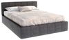 thematys Polsterbett Bett aus Velours Stauraumbett - TOPSELLER - MADE IN EU - (verfügbar 90x200 120x200 140x200 160x200 180x200cm, Bettrahmen, Bett, Optional mit Matratze bestellbar, mit großen gepolsterten Kopfteil, mit Bettkasten zum aufklappen), Met... Bild 4