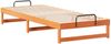 vidaXL Bettrahmen Braun 80 x 220 cm Massives Kiefernholz 873168 Bild 4