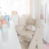roba Babyhochstuhl Sit Up Flex - Mitwachsender Hochstuhl aus Holz - Verstellbarer Kinderhochstuhl mit Schrittgurt - ab 6 Monaten bis 70 kg - Cashmere / Beige Bild 3