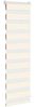 vidaXL Doppelrollo Marmorbeige 45x100 cm Stoffbreite 40,9 cm Polyester 4014614 Bild 3