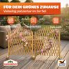 Deuba Rankhilfe - 180 x 107 cm braun - 2er Set Bild 3