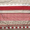 CASATEX Bettwäsche Landhaus Rot Braun Baumwolle Renforcé 240 x 220 + 2x 80 x 80 cm Bild 4
