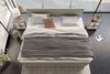 Boxspringbett Valerio Familienbett - Webstoff - beige - 240x200 cm Bild 5