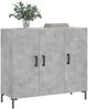 vidaXL Sideboard Betongrau 90x34x80 cm Holzwerkstoff 828112 Bild 3