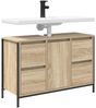 vidaXL Waschbeckenunterschrank mit Schubladen Sonoma-Eiche 861888 Bild 4