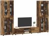 vidaXL TV-Schrankset mit Schubladen FLORIN 3 pcs Altholz Holzwerkstoff 3397992 Bild 3
