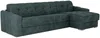 Vente-unique - DARIELO Sofa Stoff Blau - B 223 cm152 cm x H 93 cm x L 295 cm Bild 5