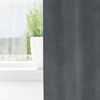 vidaXL Verdunkelungsvorhänge 2 pcs Hellgrau 140 x 245 cm Samt 4107296 Bild 3