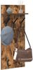 vidaXL Wandmontierter nachttisch Geräucherte Eiche 40 x 10 x 90 cm 874455 Bild 3